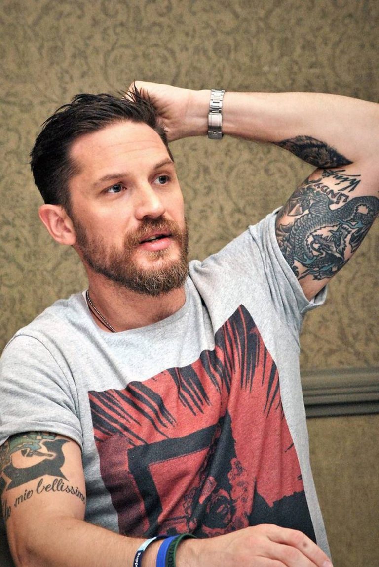 Tom Hardy’s Tattoos Tell a Story about His Life and Journey – Best Cookware